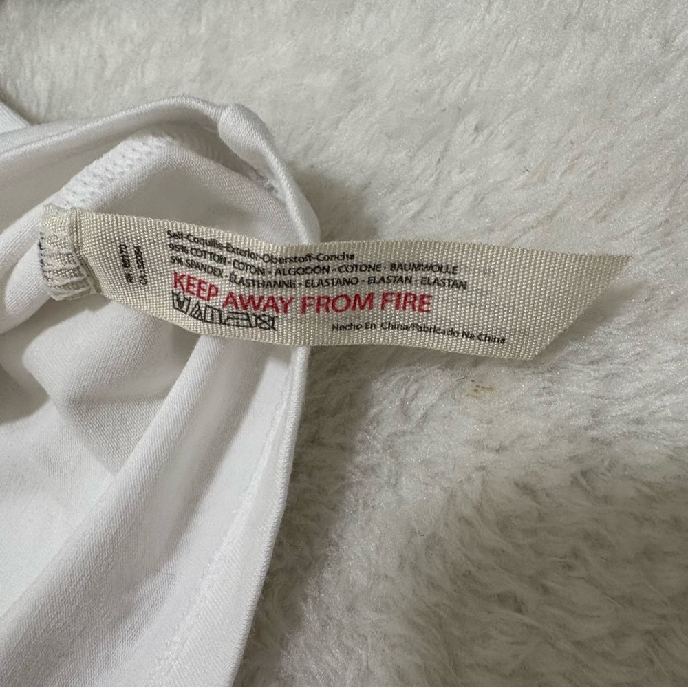 FREE PEOPLE INTIMATELY white top and baby doll shorts pajama loungewear set - Picture 7 of 10